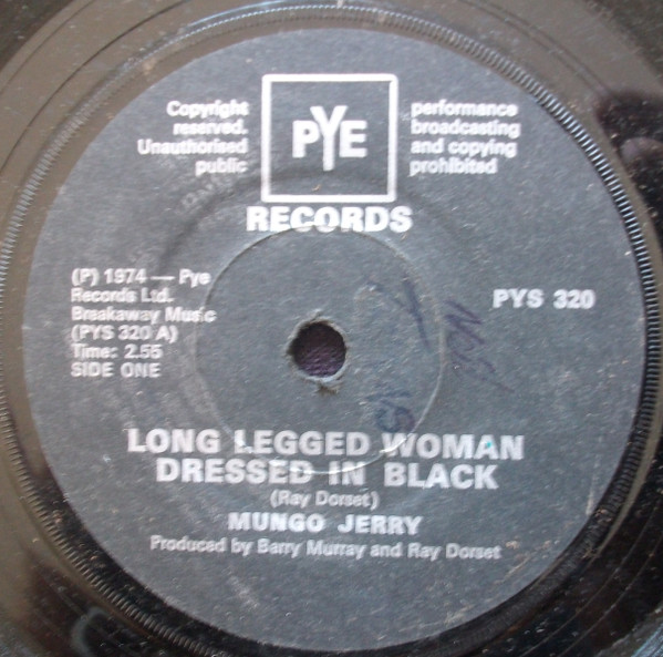 Cover for Long Legged Woman Dressed In Black