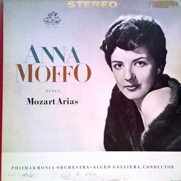 Anna Moffo Sings Mozart Arias
