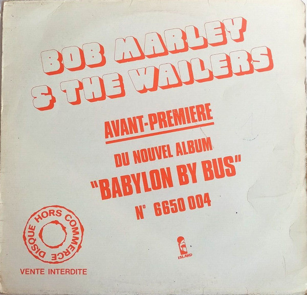 Cover for Avant Première Du Nouvel Album "Babylon By Bus"
