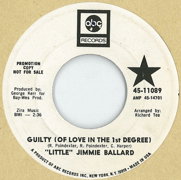 Guilty (Of Love In The 1st Degree)