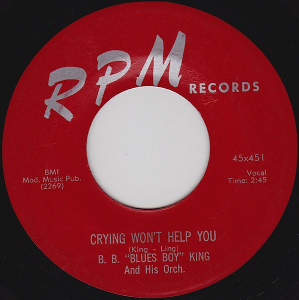 Crying Won't Help You / Can't We Talk It Over