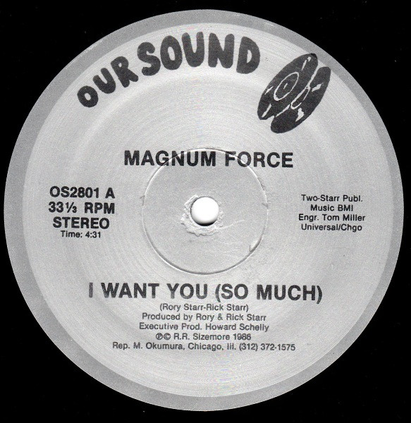 Cover for I Want You (So Much)