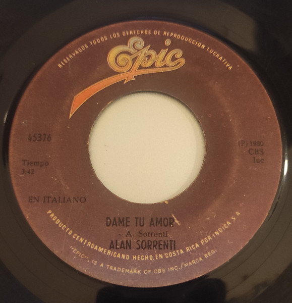 Cover for Dame Tu Amor 