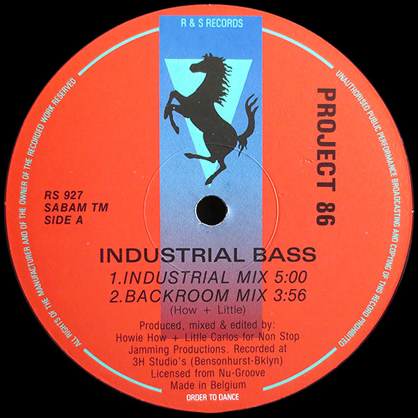 Cover for Industrial Bass