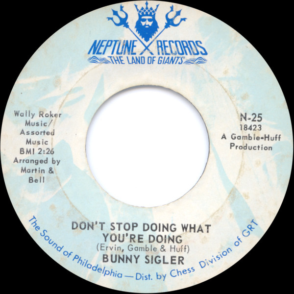 Cover for Don't Stop Doing What You're Doing / Where Do The Lonely Go