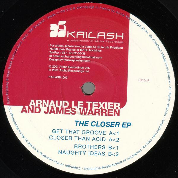 Cover for The Closer EP