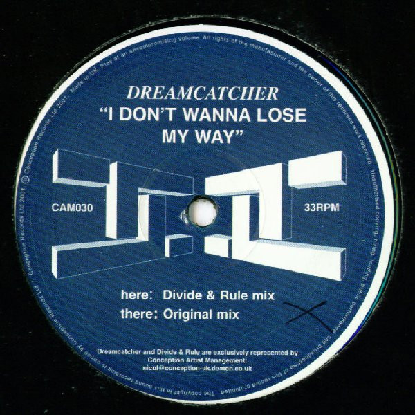 Cover for I Don't Wanna Lose My Way