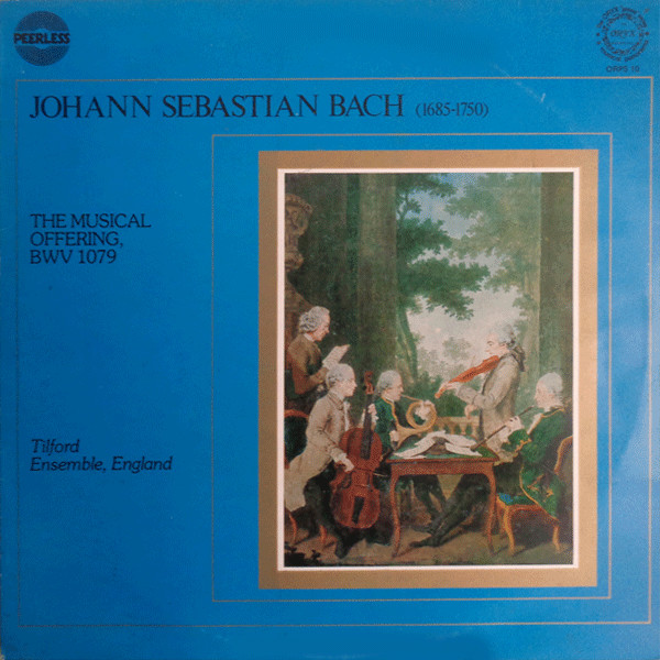 Cover for The Musical Offering, BWV 1079