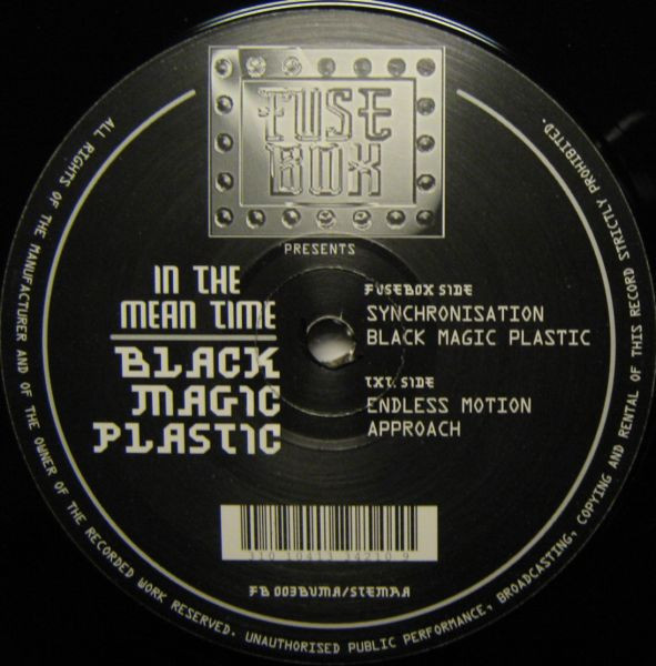 Cover for Black Magic Plastic
