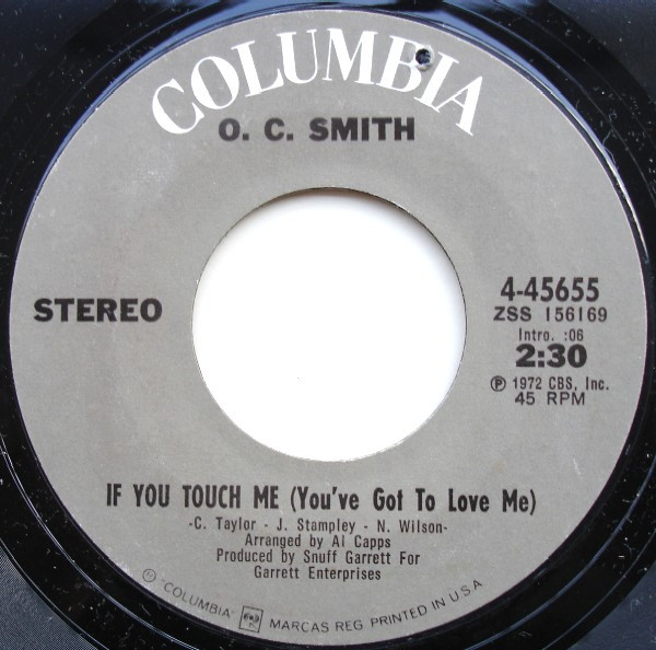Cover for If You Touch Me (You've Got To Love Me) / Don't Misunderstand