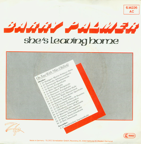 Cover for She's Leaving Home