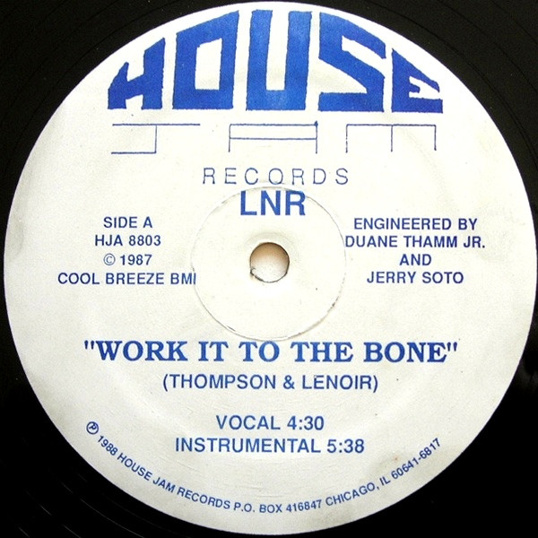Cover for Work It To The Bone