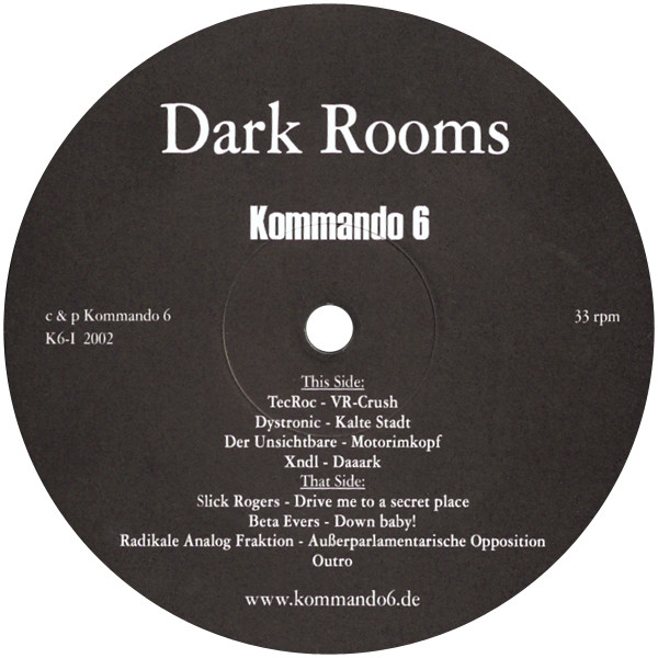 Cover for Dark Rooms