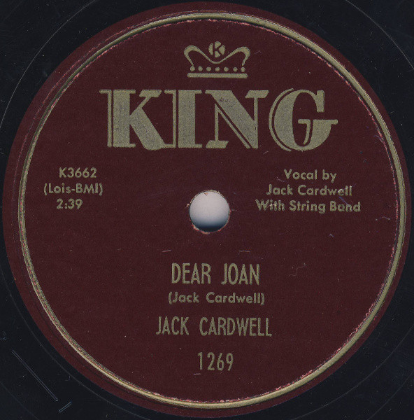 Cover for Dear Joan / You're Looking For Something