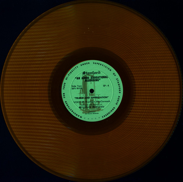 Cover for An Audio Education Recording