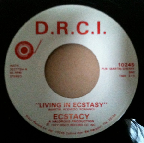 Cover for Living In Ecstacy / Can't Help Myself