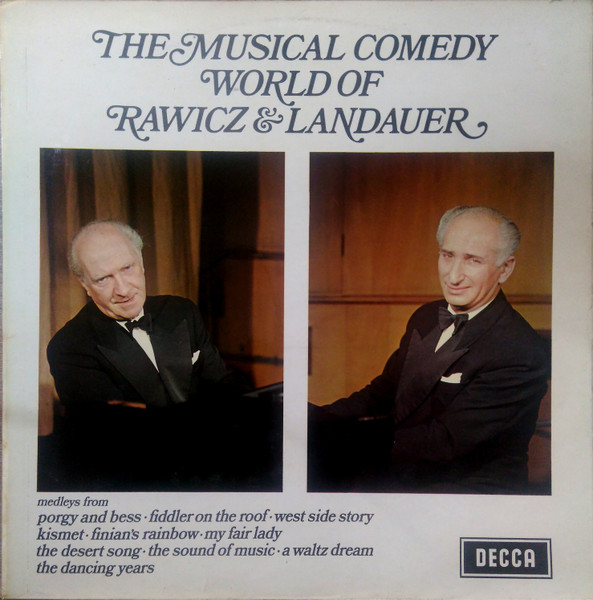 Cover for The Musical Comedy World Of