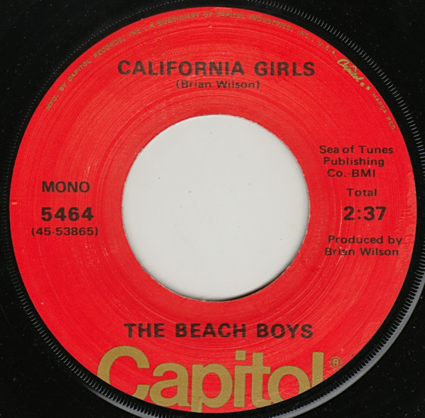 Cover for California Girls