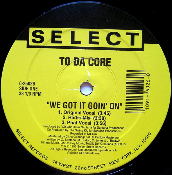 Cover for We Got It Goin' On
