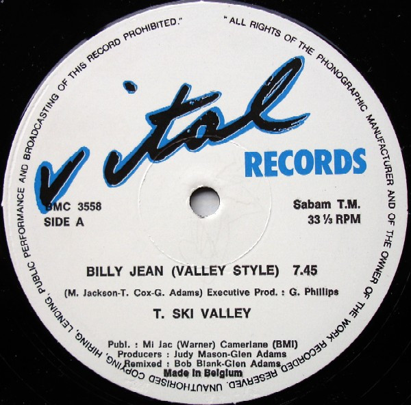 Cover for Billy Jean (Valley Style) / Catch The Beat (Scratch The Beat)