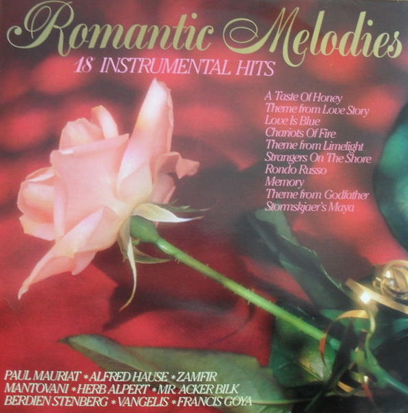Cover for Romantic Melodies: 18 Instrumental Hits