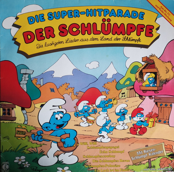 Cover for Die Super-Hitparade Der Schlümpfe